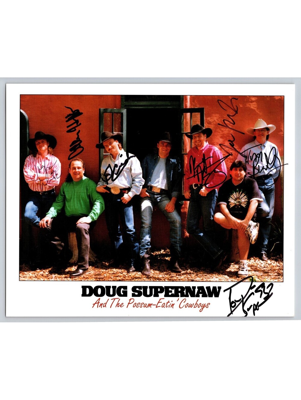 Doug Supernaw Photo Country Musician Autographed 8x10 Photo Auto Signed Photo